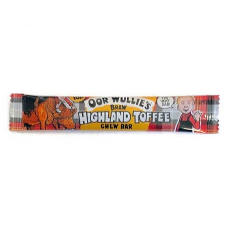 Oor Wullie's Braw Highland Toffee Chew Bar x5